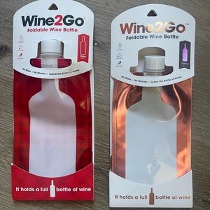 Wine2Go Foldable Wine Bottle